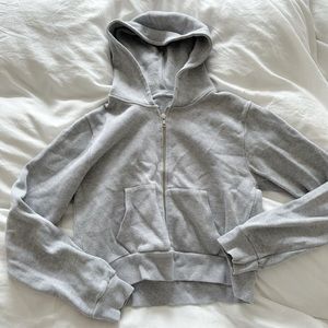 Grey hoodie